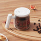 ☕Cana de cafea portabilă cu agitator electric și mâner