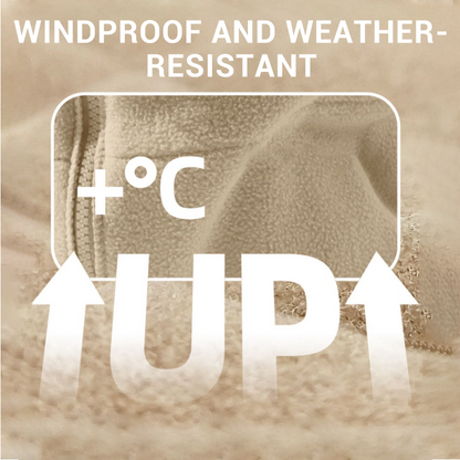 ❄️🧣 3-in-1 Fleece Hood, Face Cover & Neck Warmer – Wind-Blocking Winter Balaclava