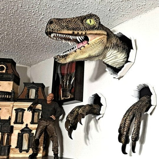 🔥3D декорации за стена с динозаври, висящи орнаменти🦖