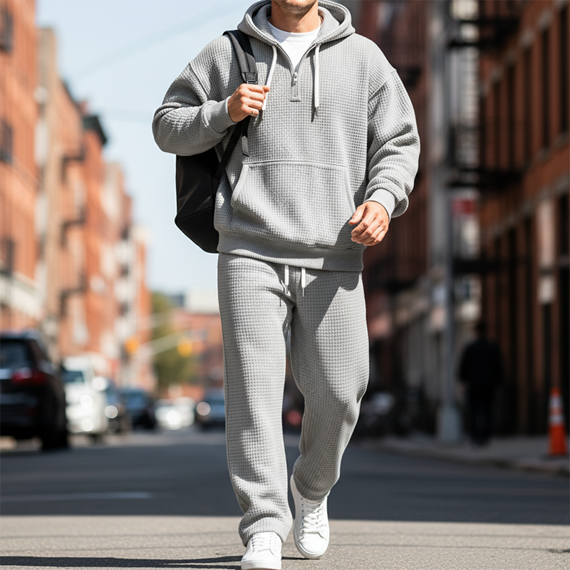 🔥Men's Hooded Pullover & Sweatpants Set