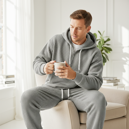 🔥Men's Hooded Pullover & Sweatpants Set