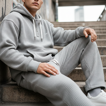 🔥Men's Hooded Pullover & Sweatpants Set