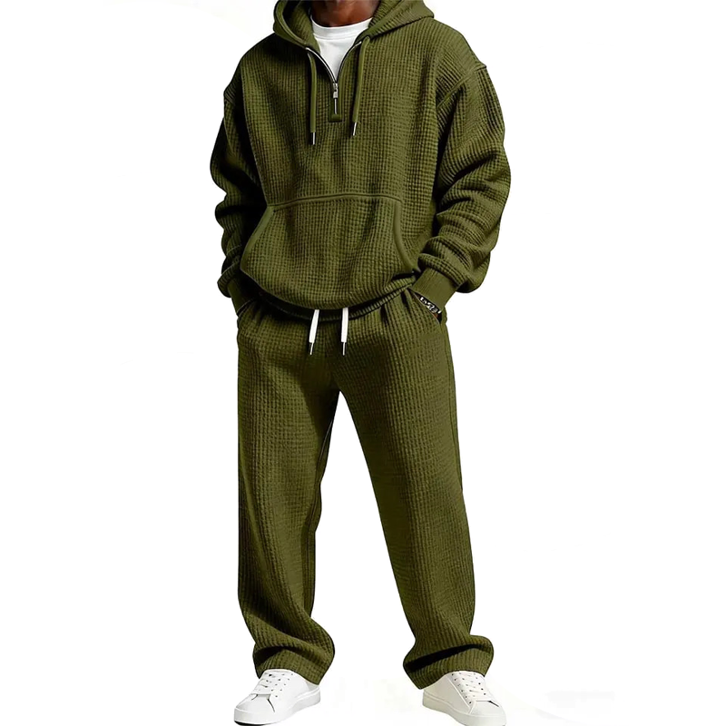 🔥Men's Hooded Pullover & Sweatpants Set