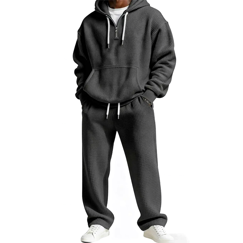 🔥Men's Hooded Pullover & Sweatpants Set