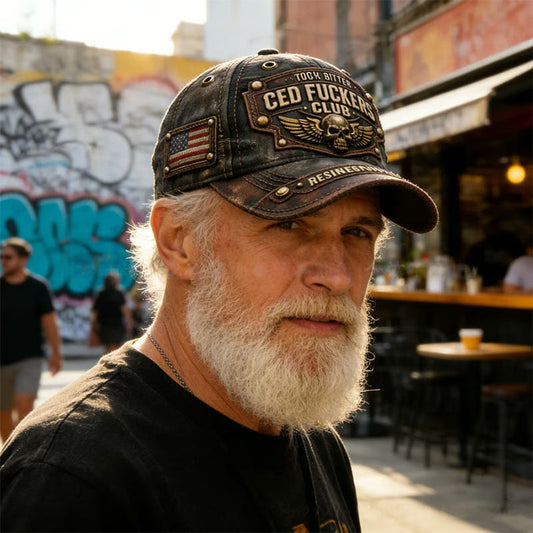 🧢Ретро бейзболна шапка с принт