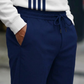 🎉 50% REDUCERE ACUM! 👖Set pulover și pantaloni cu imprimeu grafic pentru bărbați