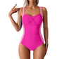 👙✨ Costum de Baie Dintr-o Piesă, Sexy și Flatant, Panouri Laterale Slăbitoare | 5 Culori | S–2XL 🌺