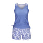 🩱 Tankini damă 2 piese cu imprimeu, costum de baie confortabil