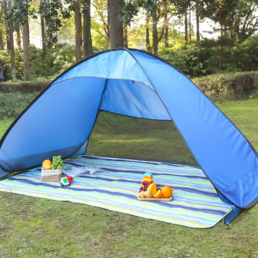 ⛺Плажна палатка с бързо сглобяване и слънцезащитна функция🏖️