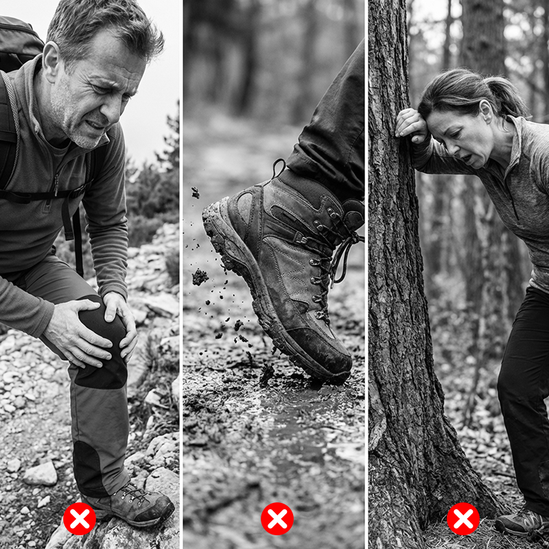 ⛰️ Last Day Special  ! ✨ Adjustable Aluminum Alloy Trekking Pole – Durable, Shock-Absorbing, Lightweight 🌲