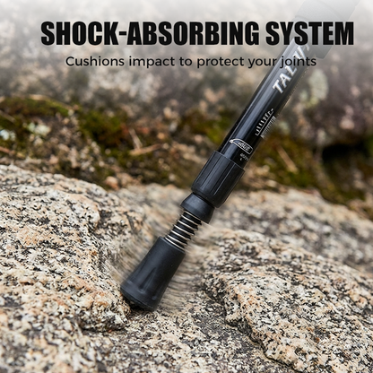 ⛰️ Last Day Special  ! ✨ Adjustable Aluminum Alloy Trekking Pole – Durable, Shock-Absorbing, Lightweight 🌲