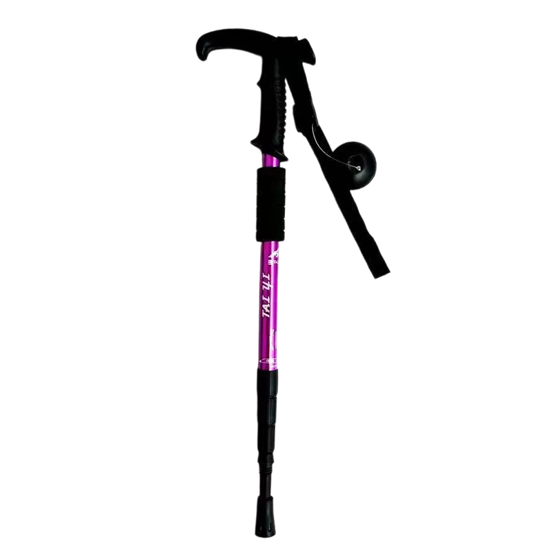 ⛰️ Last Day Special  ! ✨ Adjustable Aluminum Alloy Trekking Pole – Durable, Shock-Absorbing, Lightweight 🌲