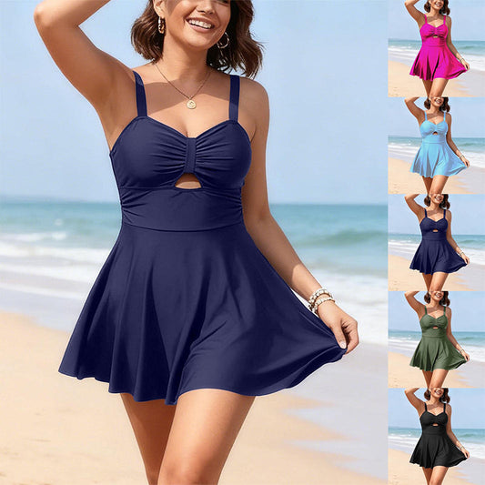 🩱🌊Costum de baie sexy pentru femei, cu decupaje, în formă de A