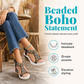 👡Sandale cu toc pană vintage boeme pentru femei