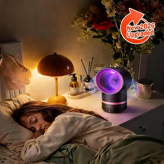 Lampa LED na komary – Bez chemii, bezpieczna dla niemowląt