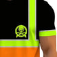 👷🔦 Dobrze widoczna, przyciągająca uwagę koszulka robocza – fluorescencyjna + odblaskowa | XS–6XL | 🛡️