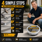 🧱🏠 Adeziv pentru repararea scărilor din beton – Repară scările și trotuarele crăpate 🛡️✨