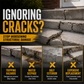 🧱🏠 Adeziv pentru repararea scărilor din beton – Repară scările și trotuarele crăpate 🛡️✨