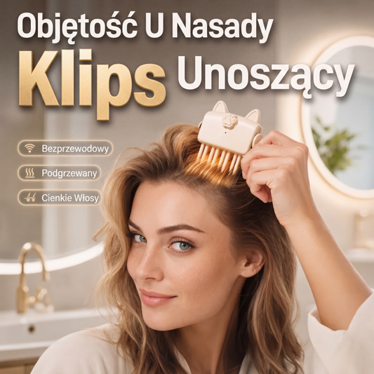 🔥Bezprzewodowa lokówka💇przenośne urządzenie do stylizacji włosów przeznaczone specjalnie do cienkich i miękkich włosów