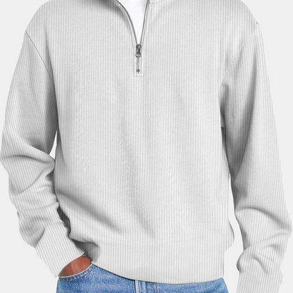 🔥 Premium Quarter-Zip Pullover – Smart Comfort Meets Effortless Autumn Style