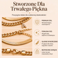 💛Delikatne warstwowe złote ankiety z inicjałem dla kobiet✨