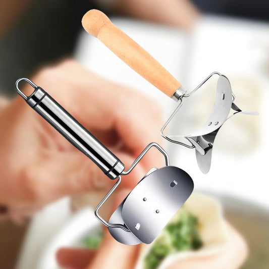 🥟Nożyk do cięcia ciasta na pierogi ze stali nierdzewnej🔪