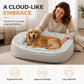 🐾Ergonomiczne wygodne legowisko dla zwierząt na każdą porę roku – przytulne, przewiewne, komfortowe☁️💤