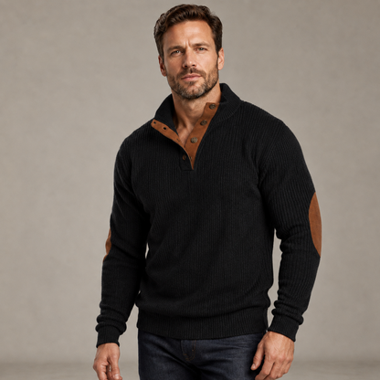 💥Men's Corduroy Stand Collar Sweatshirt