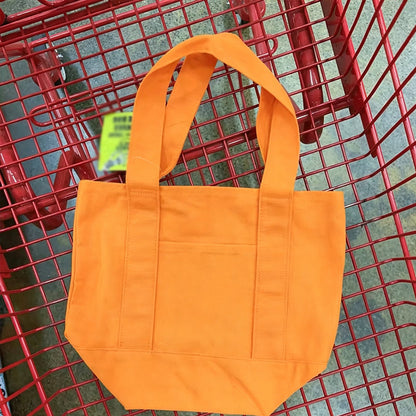 Large Capacity Color Block Canvas Bag