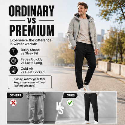 🔥Men's Thickened Warm-Lined Tapered Pants