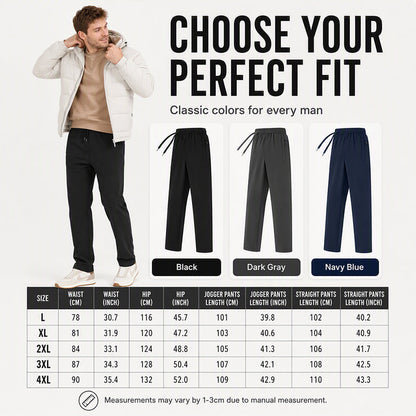 🔥Men's Thickened Warm-Lined Tapered Pants