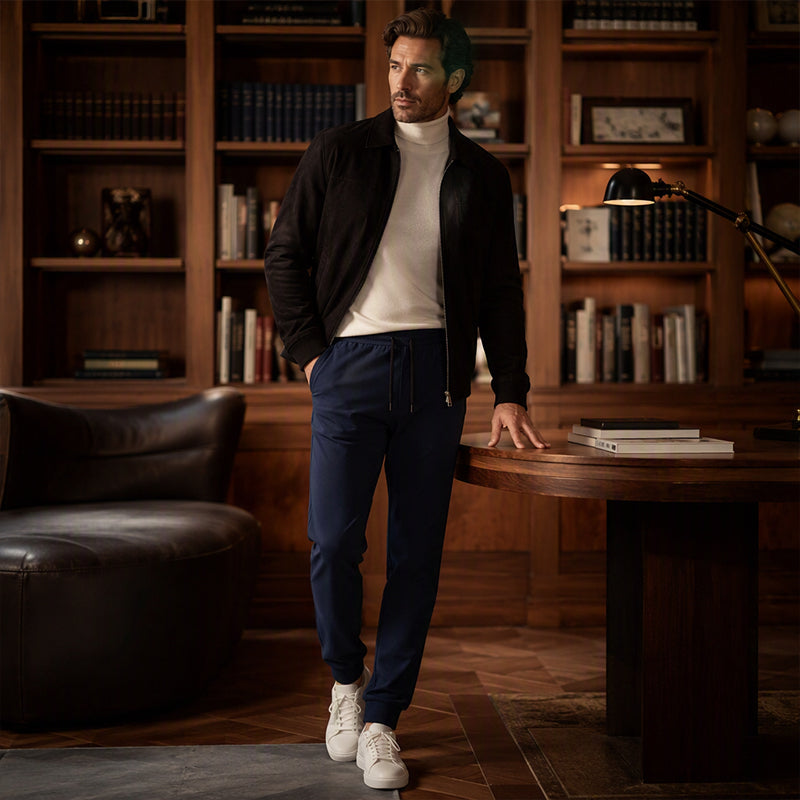 🔥Men's Thickened Warm-Lined Tapered Pants