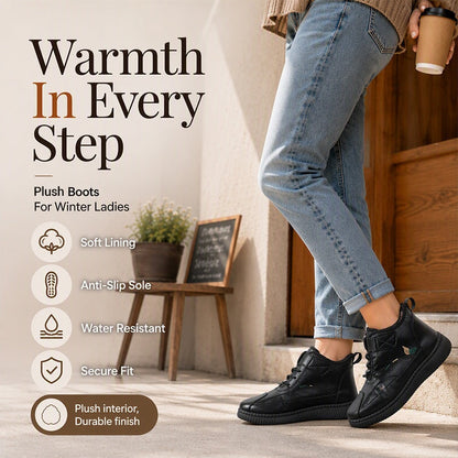 🔥Women's Warm-Lined Non-Slip Snow Boots