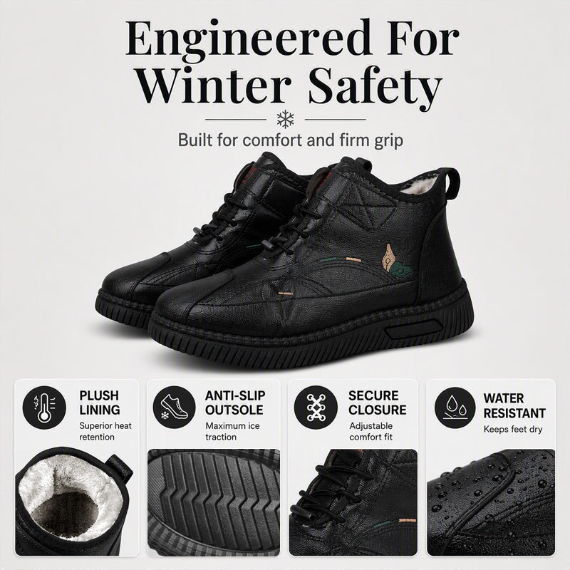 🔥Women's Warm-Lined Non-Slip Snow Boots