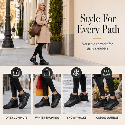 🔥Women's Warm-Lined Non-Slip Snow Boots