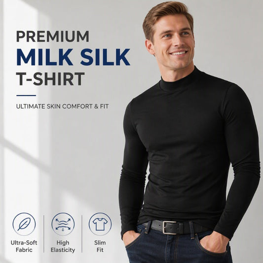 ✨Men's Slim Fit Mock Turtleneck Top