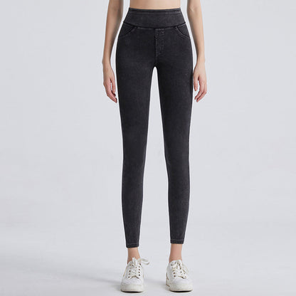 ✨ High Waist Denim Leggings That Shape & Flatter Your Figure👖