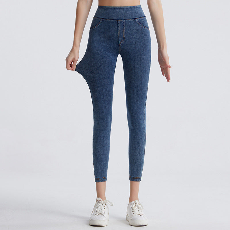 ✨ High Waist Denim Leggings That Shape & Flatter Your Figure👖