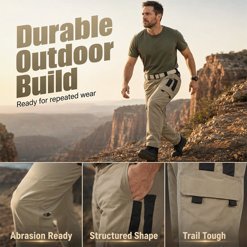 👖 More Pockets, More Everyday Utility | Men's Outdoor Cargo Pants