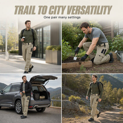 👖 More Pockets, More Everyday Utility | Men's Outdoor Cargo Pants