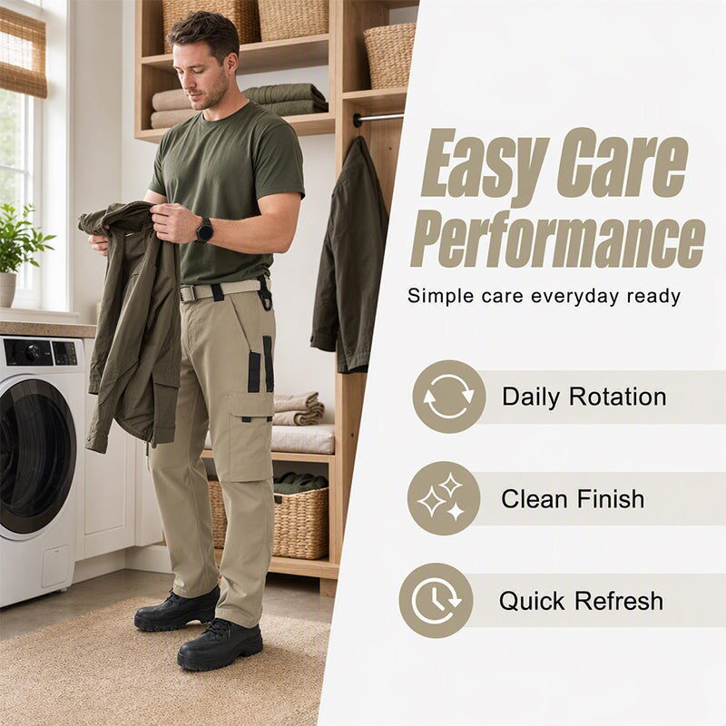 👖 More Pockets, More Everyday Utility | Men's Outdoor Cargo Pants
