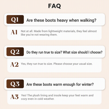 👢 Women's Warm Anti-Slip Wear-Resistant Mid-Calf Boots