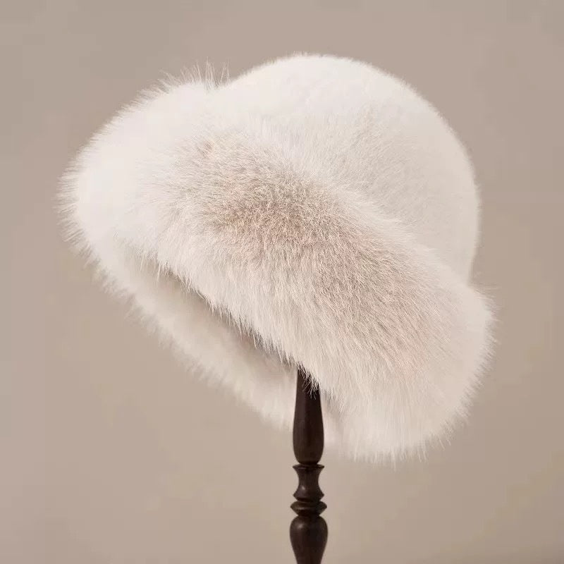🧣 Winter Plush Thickened Scarf and Hat Warm Set