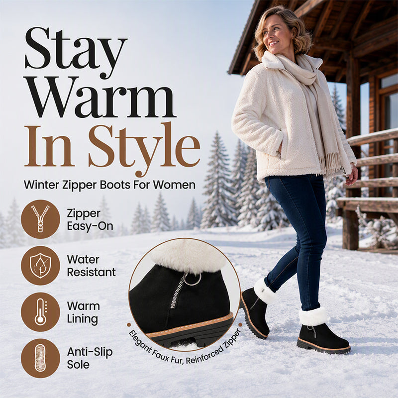 💖Women's Winter Warm Non-Slip Snow Boots