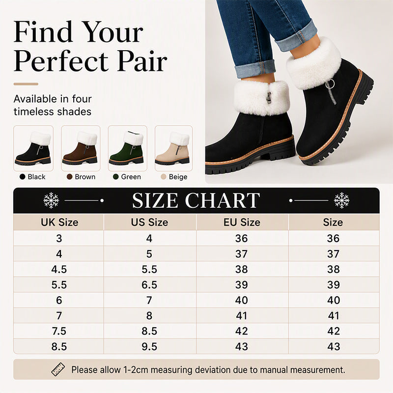 💖Women's Winter Warm Non-Slip Snow Boots