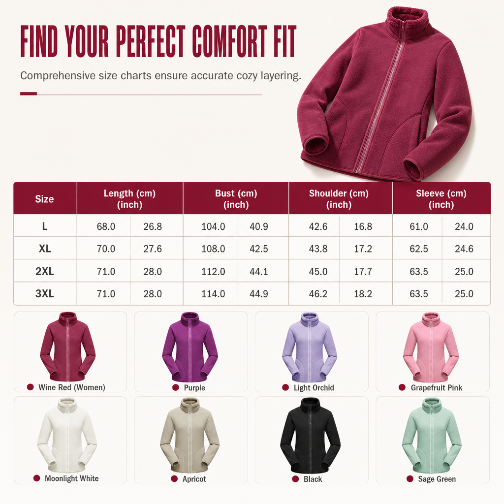 💖Unisex Reversible Warm Zip-Up Stand Collar Jacket