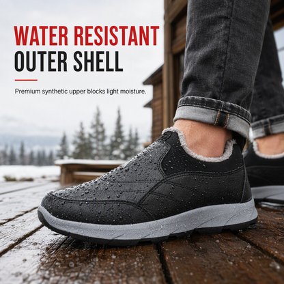 ✨Men's Winter Fleece-Lined Waterproof Ankle Boots