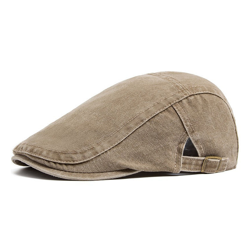 🧢Unisex Vintage Distressed Beret Flat Cap