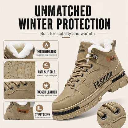 🔥Men's Non-Slip Warm-Lined Martin Boots🥾