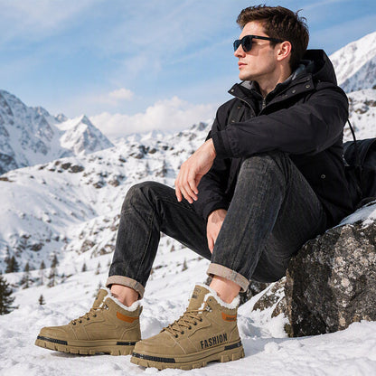 🔥Men's Non-Slip Warm-Lined Martin Boots🥾